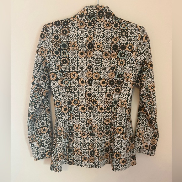 SMYTHE Lounge Blazing in Graphic Floral, Size 2 - Picture 8 of 13